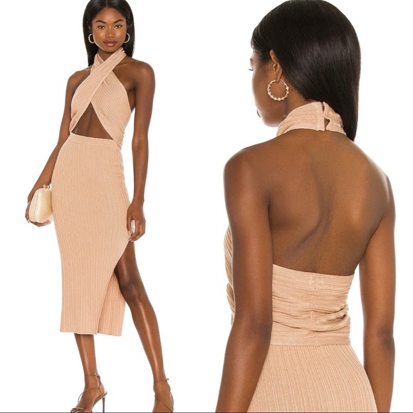 camila coelho Tops - NWT!!! Camila Coelho - Lyon Top in Tan - Size Small